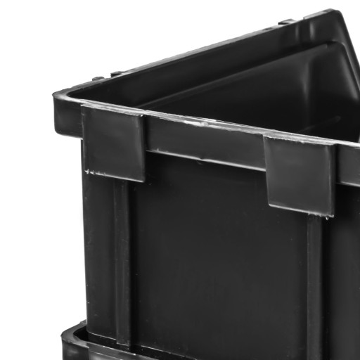 Organizér na odpadky 110x165x75 čierny