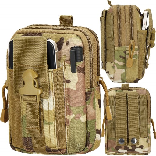 VOJENSKÁ TAKTICKÁ TAŠKA CAMO NÁSTENNÁ KAPACITA PÁNSKA TAŠKA MOLLE