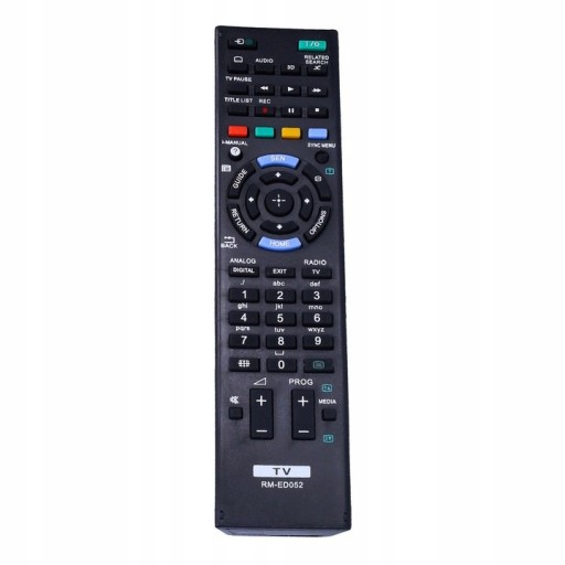 Univerzálny diaľkový ovládač Sony Bravia NOVÝ Model RM-ED047