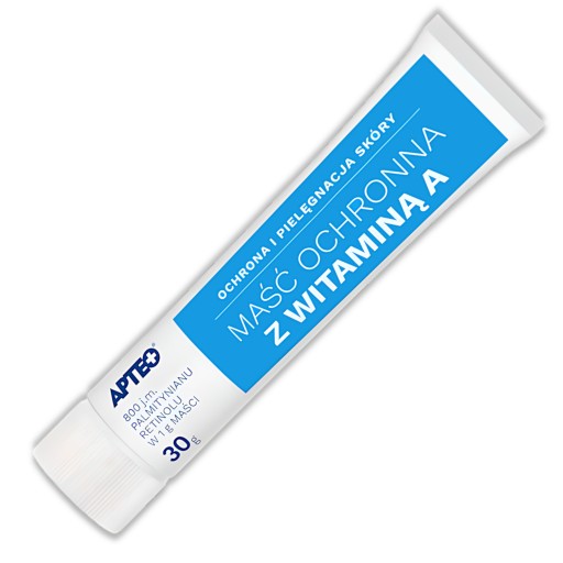 APTEO ochranná masť s vitamínom A, pre starostlivosť o suchú pokožku, 30 g