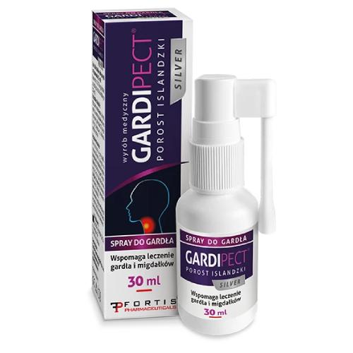 Gardipect Islandský lišajník Strieborný aerosól 30 ml