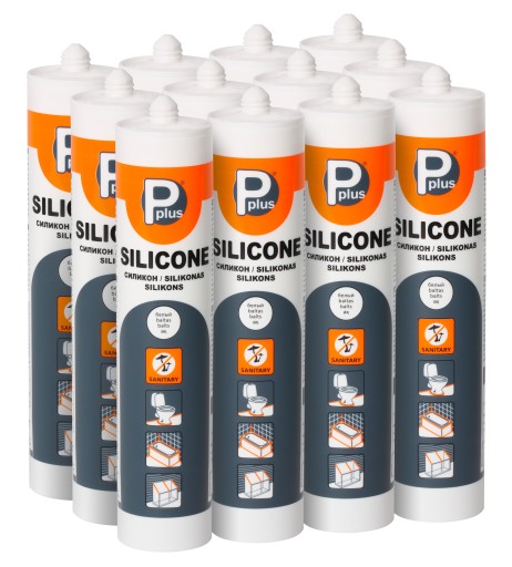 Sklenený sanitárny silikón proti plesniam a hubám UV PPlus bezfarebný 280ml HIT