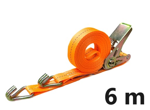 Transportné pásy 6m/ 1T/ 25mm s napínačom TUV GS