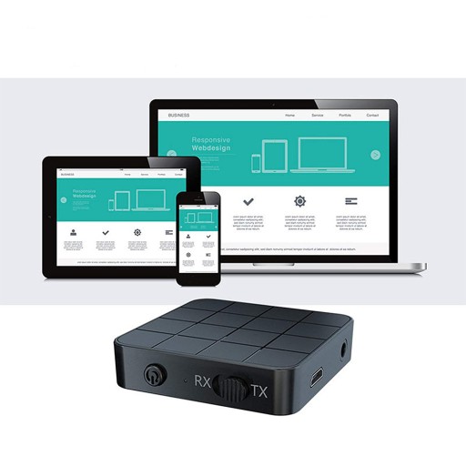 VYSIELAČ 2v1 BLUETOOTH PRIJÍMAČ VYSIELAČ PRE TV ZVUKOVÉ SLÚCHADLÁ BT 5.0
