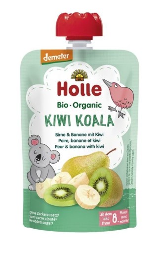 KIWI KOALA MUSSE V TRUBKE (HRUŠKA - BANÁN - KIWI) BEZ PRIDANÉHO CUKRU OD 8 MESIACOV