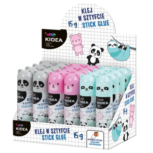 KIDEA GLUE tyčinka s figúrkou MIX 15 g