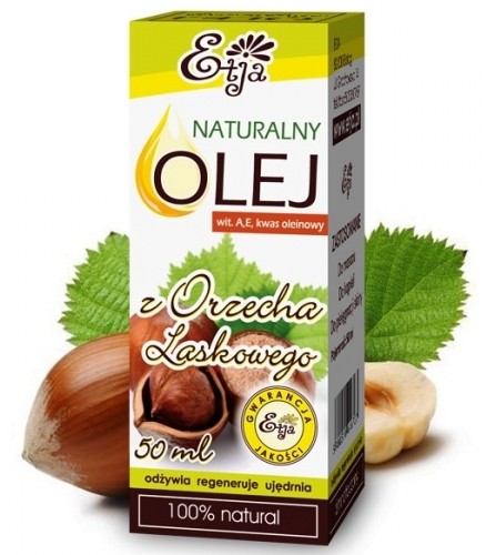 ETJA Olej z lieskových orieškov Akné, kapiláry