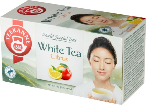 Teekanne biely čaj Citrus Lemon Mango 20T