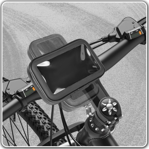 VODEODOLNÝ DRŽIAK NA TELEFÓN PRE SMARTFÓN PRE KOLOBEŽKU RIADITEĽNÝ BICYKEL 360°