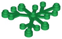 LEGO PLANT 2417 LIST zelený NOVINKA (1g)