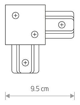 KOĽAJNICOVÝ KONEKTOR NOWODVORSKI L 8971 ZAPUSTNUTÝ