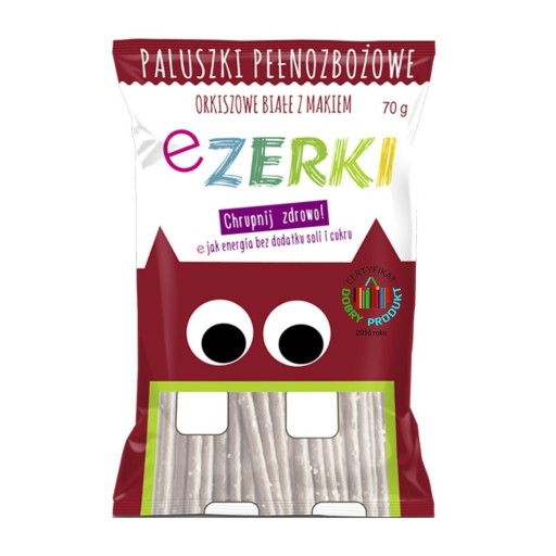 STEWIARNIA Ezerki biele špaldové tyčinky, mak, bez soli, bez cukru, 70 g