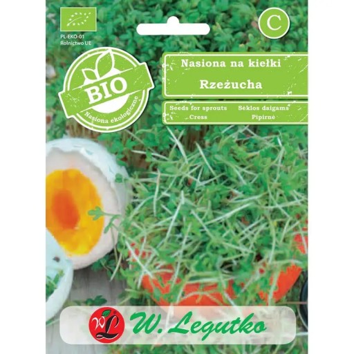 Semená na naklíčenie žeruchy 30g BIO - Semená - W. Legutko