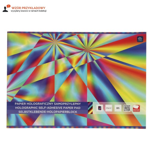 Výrez B5/6 holografická interprint