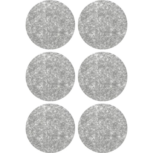 PLSTENÉ PODLOŽKY PRE NÁBYTkové STOLIČKY 45mm 6 ks