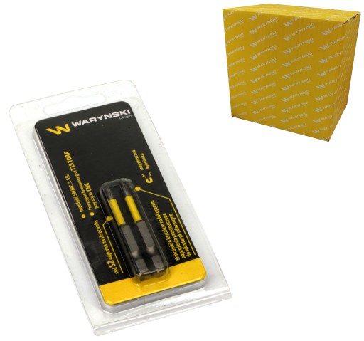 Nárazové skrutkovacie bity T40 50mm 2 ks v balení Waryński