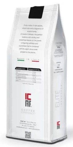 ICAF Elite Novegrani 250g TALIANSKÁ zrnková káva 9 druhov Arabica Robusta IT