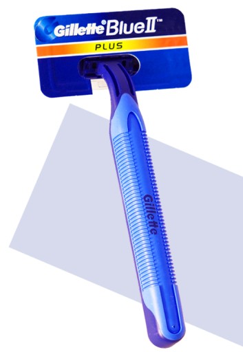 STROJ GILLETTE BLUE II PLUS JEDNORÁZOVÝ