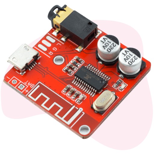 Bluetooth 5.0 audio modul s 3,5 mm jack konektorom XY-BT-MINI MP3 L/R vstup