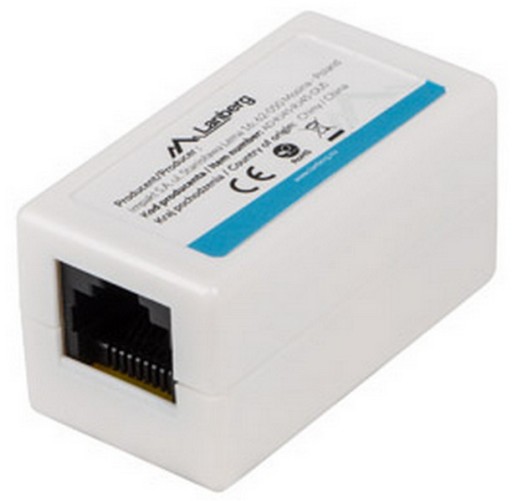 ADAPTÉR RJ45 x2 cat5e UTP sieťový konektor Lanberg