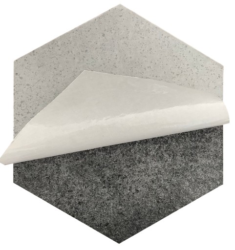 Akustický nástenný panel Hexagon, farby.
