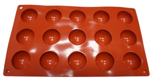 SILIKÓNOVÁ FORMA GULIČKY POLOGUĽKY MINI PORCIE 15x