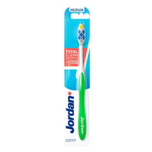 JORDAN Total Clean zubná kefka Medium 1 ks.