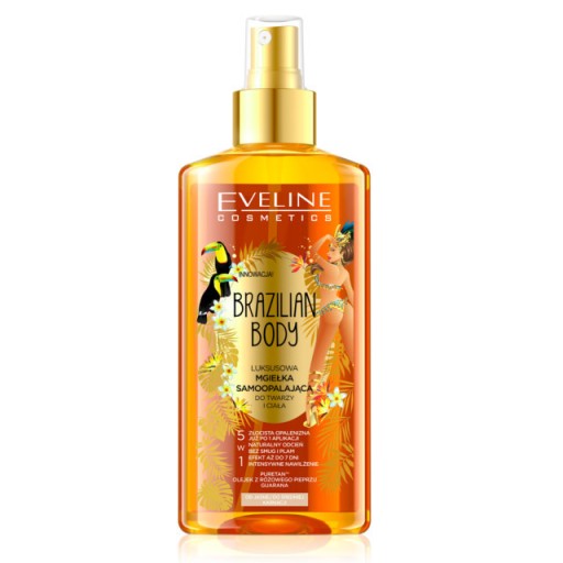 EVELINE BRAZILIAN Samoopaľovacia hmla 5v1, 200ml