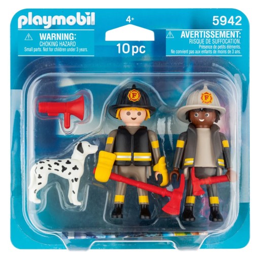 Playmobil 5942 Hasiči so psom Hasiči Limitovaná sada hasičov