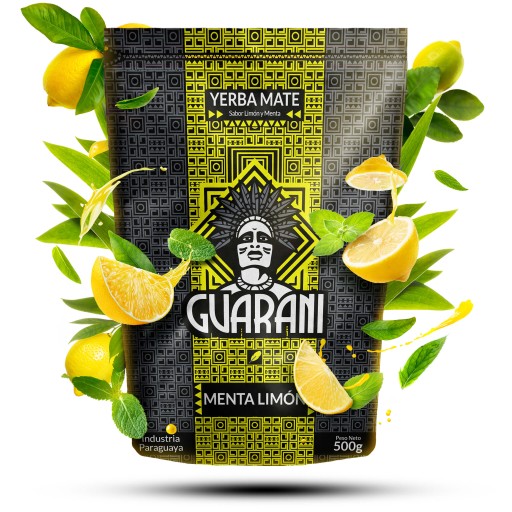 Yerba Mate Guarani Menta Limon 0,5kg Mäta 500g