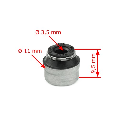 Tesnenie ventilu pre VESPA ET4 LX50 ET4 GRANTURISMO GTS GTV 125 4T