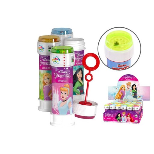 DISNEY PRINCESS PRINCEZNÁ MYDLOVÉ BUBLINY 60ml MIX 1 ks.