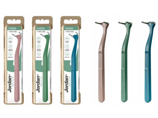 Jordan Dental Floss Rukoväť Ekologická 6 ks