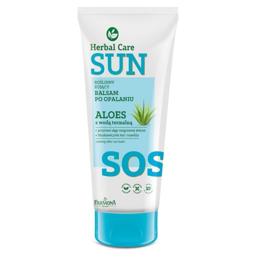 Farmona Herbal Care Sun Upokojujúci balzam po opaľovaní S.O.S Aloe s termálnou vodou