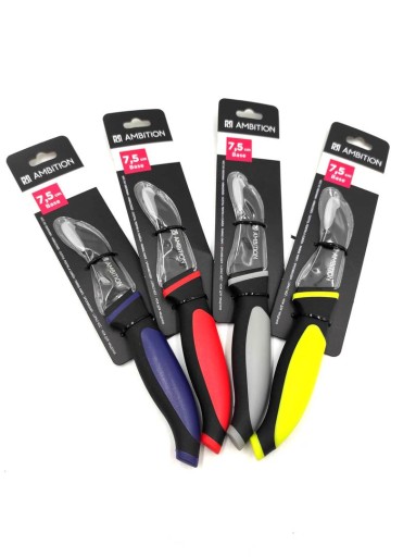 AM-BASE LÚPACÍ Nôž 7,5CM MIX COL (OČAKÁVANIE 36 KS)