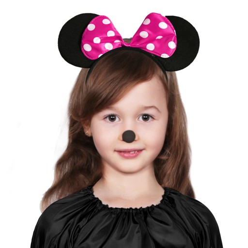 SUKŇA MINNIE MOUSE, SÚPRAVA PÁSKOV FUCHSIA