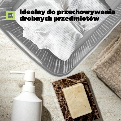 PLASTOVÝ KOŠÍK NÁDOBA 6,6L FARBY