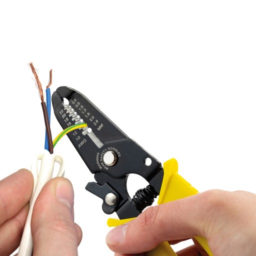 Praktický odstraňovač izolácie na káble elektroniky 0,6 - 2,6 mm + kliešte