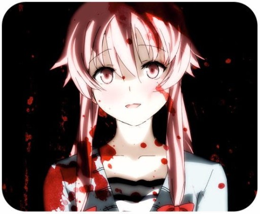Anime podložka pod myš Mirai Nikki Yuno Gasai