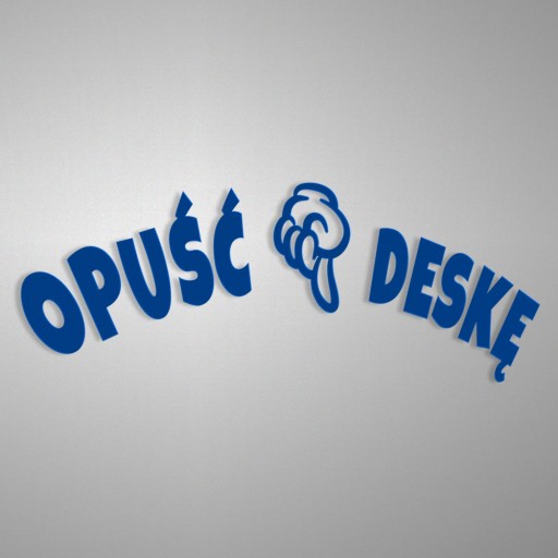 Spustite dosku - nálepka 5x15