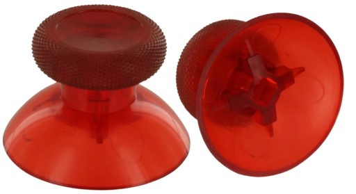 MUSHROOM KNOB ANALÓGOVÝ KRYT NA TYČ PRE XBOX ONE PAD ČERVENÝ TR.