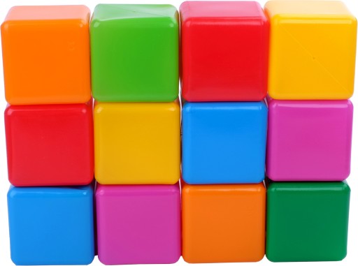 VEĽKÉ PRIESTOROVÉ BLOKY, NAFUKOVACIA KOCKA, 12 ks.