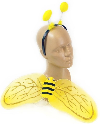 BEE BEE OUTFIT KOSTÝM DISPOSSIEM ČELENKA WINGS