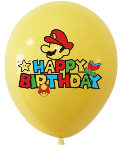 KLASICKÝ BALÓN MARIO BROS 12 KS S POTL