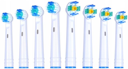 Univerzálne hlavice na zubnú kefku Oral-B - 2 modely, 8 kusov