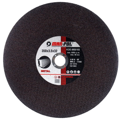 KOVOVÉ REZNÉ KOTOUČE 350x32x3,5 MARPOL