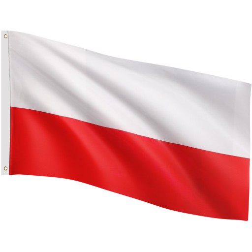 POĽSKÁ VLAJKA NÁRODNÉ POĽSKO 120x80 CM NA SŤAŽI