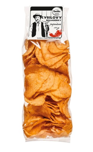 Cyrilovy Bramburky Česká paprika čipsy 100g