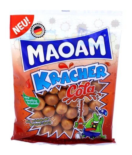 HARIBO MaOaM Cola Colowe ovocné žuvačky 200g DE