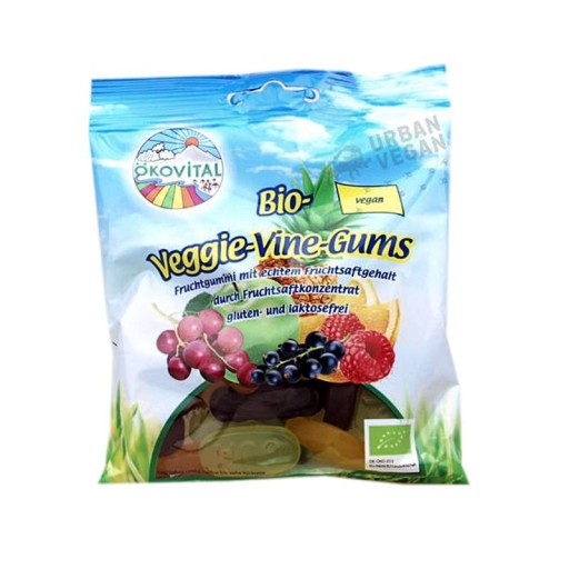 Bio ovocné želé na víno 100g Okovital